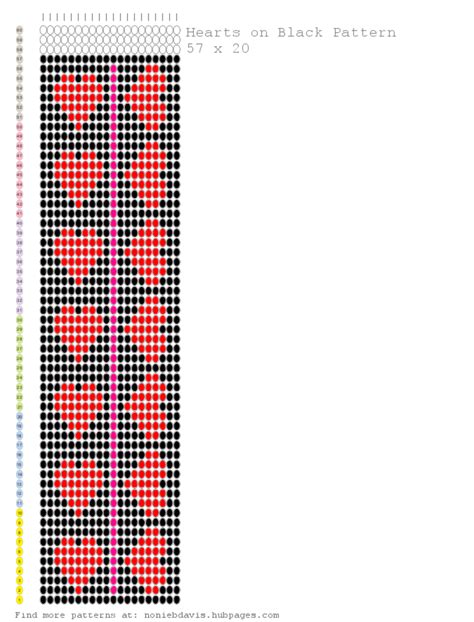 Free Printable Bead Loom Patterns Printable Word Searches