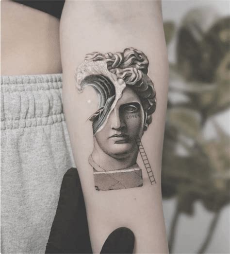 Three Dimensional Hermes Tattoo Tattoogoto