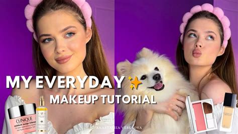 МОЙ ПОВСЕДНЕВНЫЙ ЛЕГКИЙ МАКИЯЖ | Makeup tutorial | GRWM - YouTube