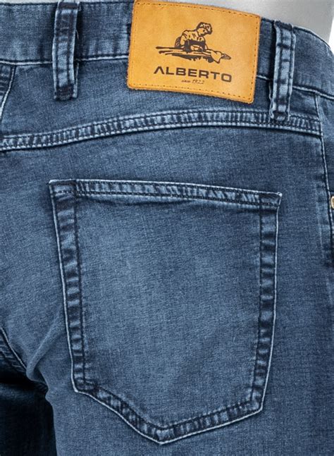Alberto Regular Fit Pipe Jersey Denim 48171758/820 | albertoshop.de