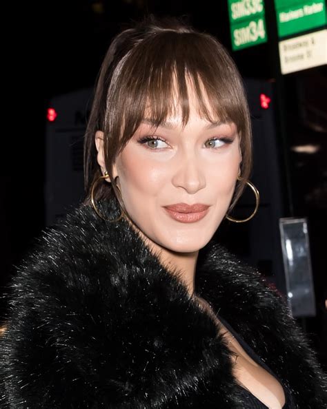 Bella Hadid Bangs 2019 Popsugar Beauty Uk