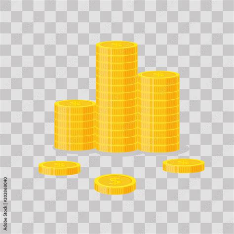 Coin Stack Vector