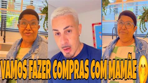 CARLINHOS VAI LEVAR SUA MÃE PRA FAZER COMPRAS PRA CASA YouTube