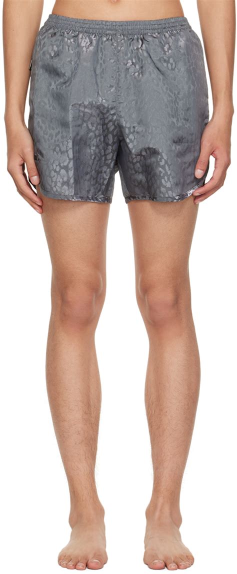 True Tribe Gray Wild Steve Swim Shorts True Tribe