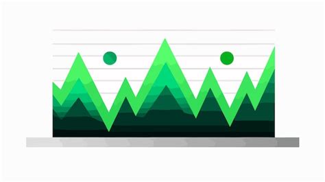 vector chart monitoring icon illustration premium ai generated vector