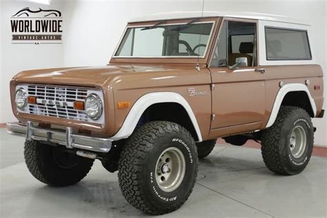 Ford Bronco Worldwide Vintage Autos