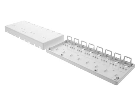 8 Port Surface Mount Box White Computer Cable Store