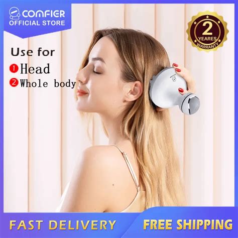 Comfier Cordless Hair Scalp Massager Electric Head Massager 4902 Lazada Ph