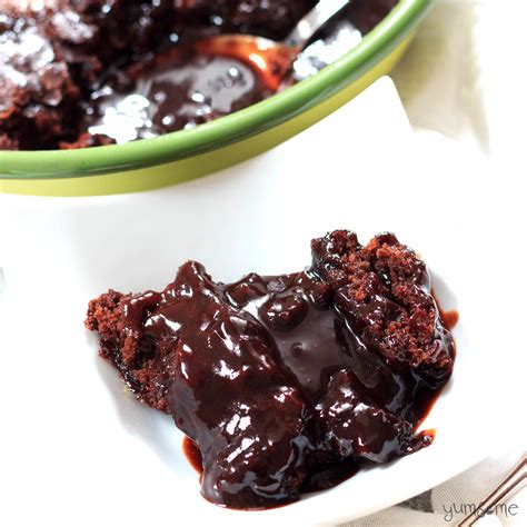 Vegan Self Saucing Chocolate Pudding Yumsome