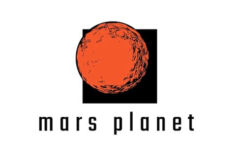 Mars Planet Logo