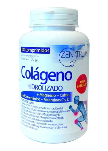 Zentrum Colágeno Hidrolizado marino 180 comprimidos de Ynsadiet 007763