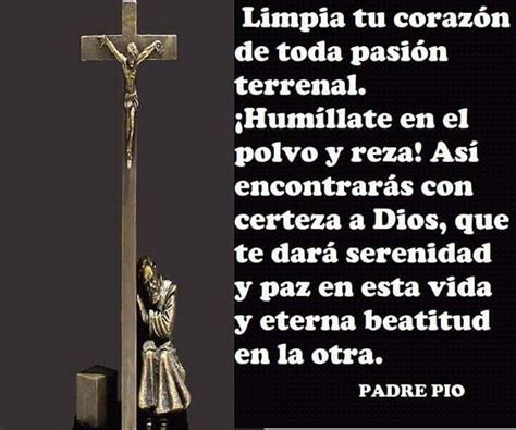 Pin en Santos Padre pio oracion Frases de padre pio Padre pío