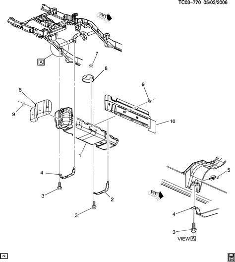 AVALANCHE 1500 2WD Fuel Tank Mounting Chevrolet EPC Online Nemiga