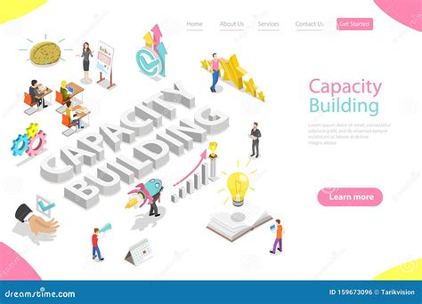 CAPACITY BUILDING Concept Blurred Background Stock Illustration | CartoonDealer.com #190926085