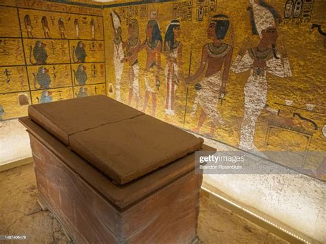 Kv62 Tomb Of Tutankhamun In The Valley Of The Kings In Luxor Egypt High