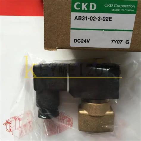 1PC NEW CKD AB31 02 3 02E Solenoid Valve AB31 02 3 02E DC24V EUR 86 82