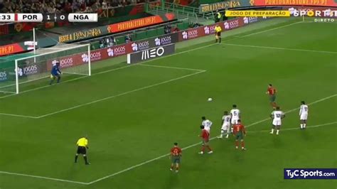 Portugal Vs Nigeria El Gol De Bruno Fernandes 2 0