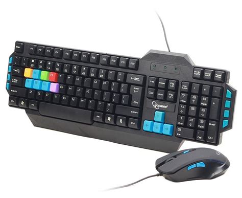 USB Gaming Σετ Πληκτρολογίου/Ποντικιού Gembird KBS-UMG-01 | Snif.gr