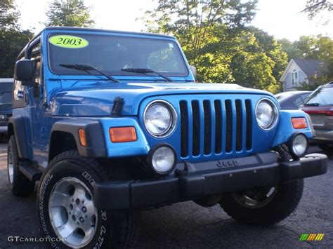 Intense Blue Pearl Jeep Wrangler Sport X Photo