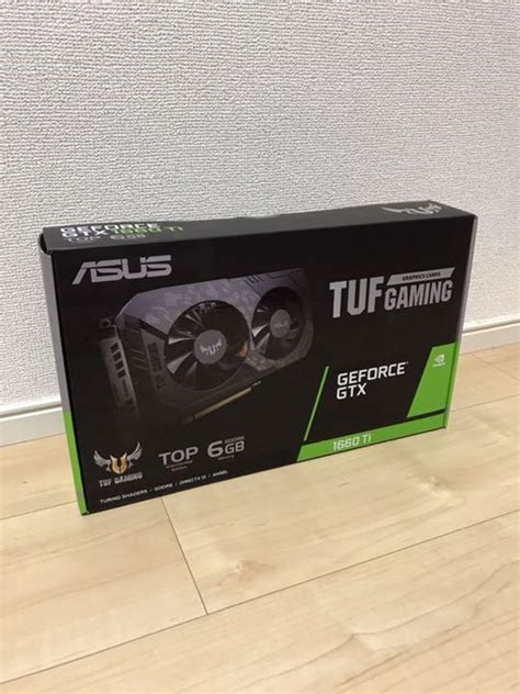 38％割引年末のプロモーション特価！ Asus Tuf Gaming Geforce Gtx 1660ti 6gb Pcパーツ Pc タブレット Ota On Arena Ne Jp