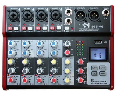 El E Lektron Se Live Mischpult Kanal Stereo Aux Usb Bt