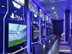 Gaming Lounge, Gaming Room Setup, Playroom Design, Game Room Design, Lounge Design, Cyber Cafe ...