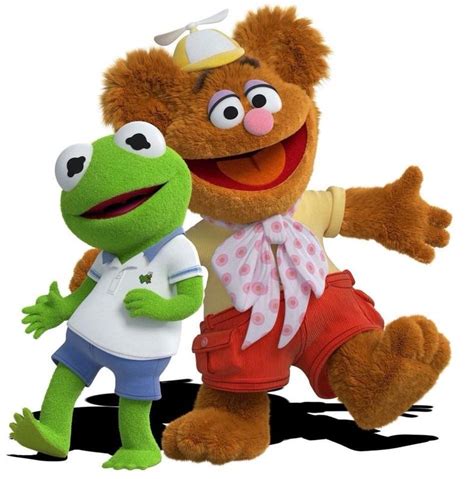 Fozzie Bear And Kermit Muppet Babies Muppets Imagenes De Mimi Mouse