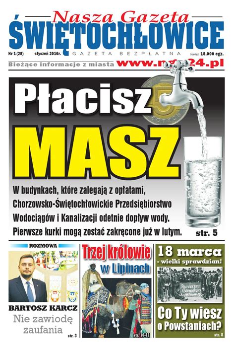 Nasza Gazeta Wi Toch Owice Nr By F Press Issuu