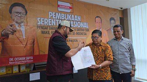 Calon Bupati Halsel Bassam Kasuba Resmi Kantongi Rekom Dari Dpp