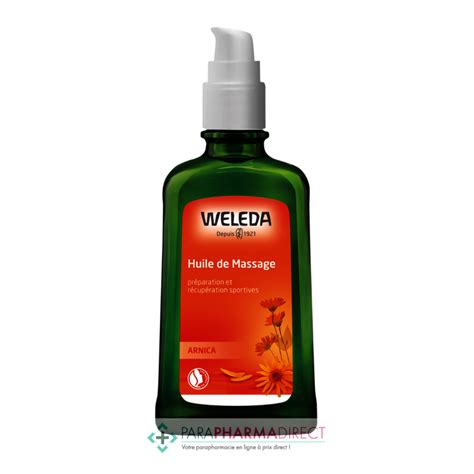 Huile de Massage à lArnica WELEDA 100ml Parapharmadirect