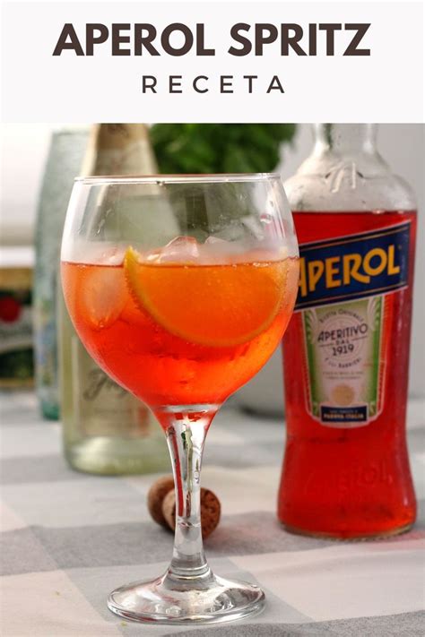 An Aperol Spritz Cocktail In A Wine Glass