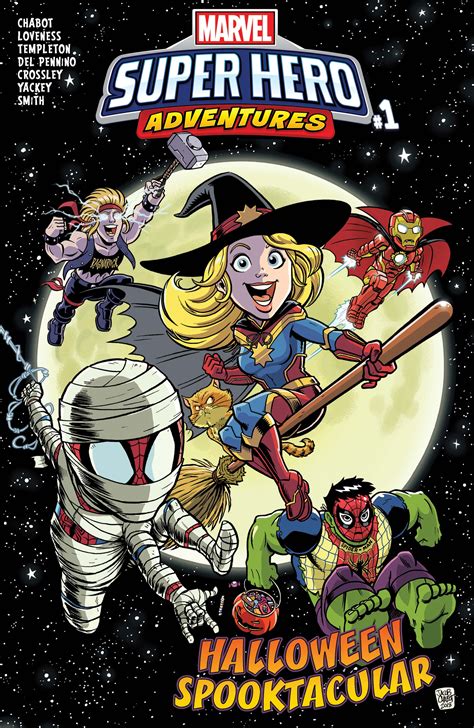 Marvel Super Hero Adventures Captain Marvel Halloween Spooktacular