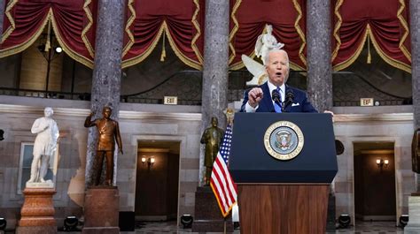 Erstürmung Des Us Kapitols Präsident Joe Biden Attackiert Donald Trump Heftig Der Reagiert Sofort