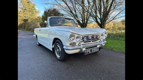 1969 Triumph Vitesse 2 Litre Mark 2 Convertible NOW SOLD With Robin