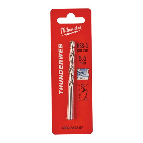 Milwaukee Metaalboor Hss G Thunderweb X Mm Product Blade Meta Title