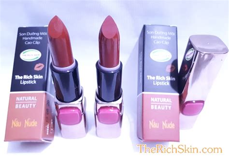SON MÔI THIÊN NHIÊN LIPSTICK MÀU NÂU NUDE XÀ PHÒNG SON MÔI THIÊN NHIÊN