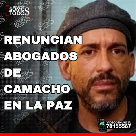 RENUNCIAN DOS ABOGADOS DE CAMACHO EN LA PAZ Lee la nota completa aquí