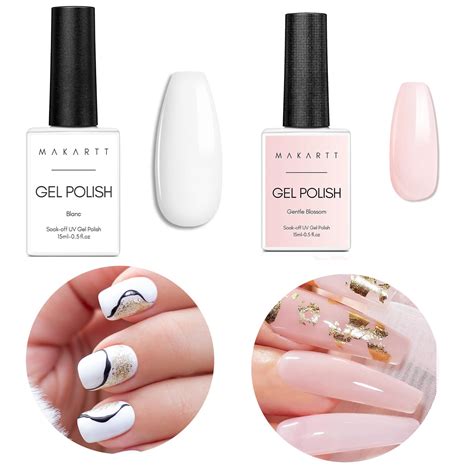 Amazon Makartt Gel Nail Polish Set Ml Natural Gel Polish Jelly