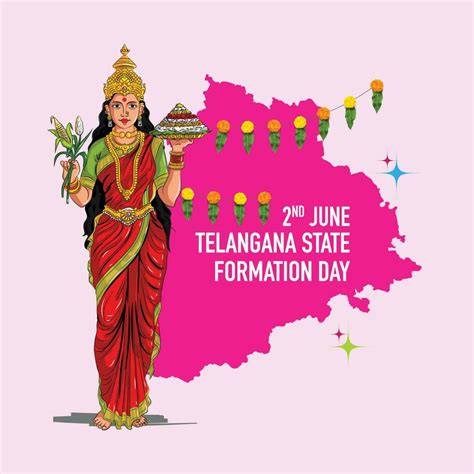 Telangana Formation Day 2024 Logo Pngtree - Jess Hildebrant