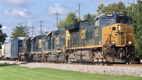 Train With 4 Locomotives Waits For 2 Trains To Pass Speed Checked By