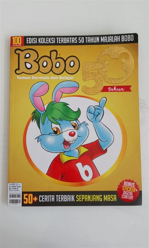 Majalah Bobo Tahun Buku Alat Tulis Buku Anak Anak Di Carousell