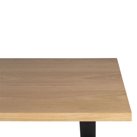 Osby Table à manger en bois piètement en X 160x90cm Couleur Bois