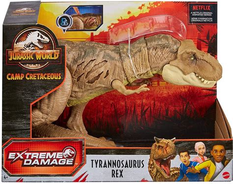 Mattel Jurassic World Figurka GWN26 Extreme Damage T REX Mattel