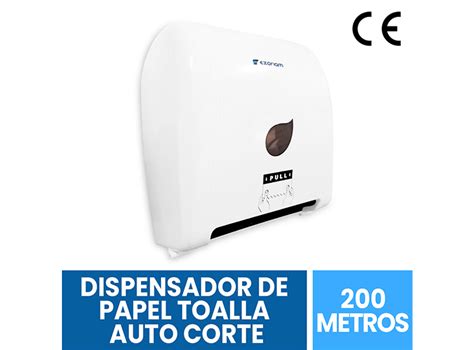 Ripley Dispensador Papel Exoriam Blanco Toalla Autocorte