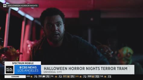 Universal Studios Unveils Halloween Horror Nights Terror Tram Youtube