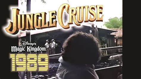 Magic Kingdom 1989 L Jungle Cruise YouTube