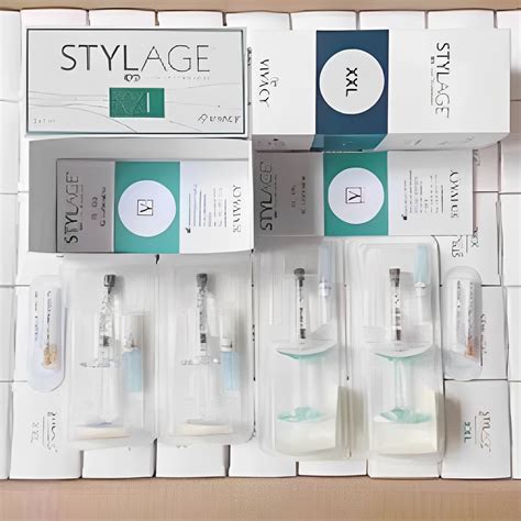 Stylage M Xxl Ha Filler Dermal Filler Injection Cross Linked Hyaluronic