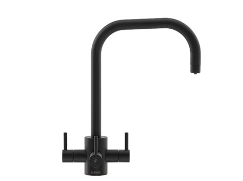 Gowan Home Franke Tasso Filterflow U Spout Tap Matt Black Filter Housing