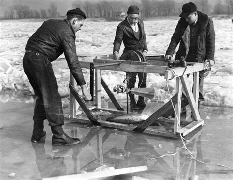 The Winter Walk A Journey Across The Frozen Mississippi River 1936