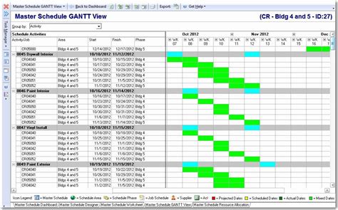 Creating A Master Schedule Template For 2023 - Free Sample, Example ...